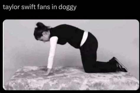 taylor swift fans in doggy